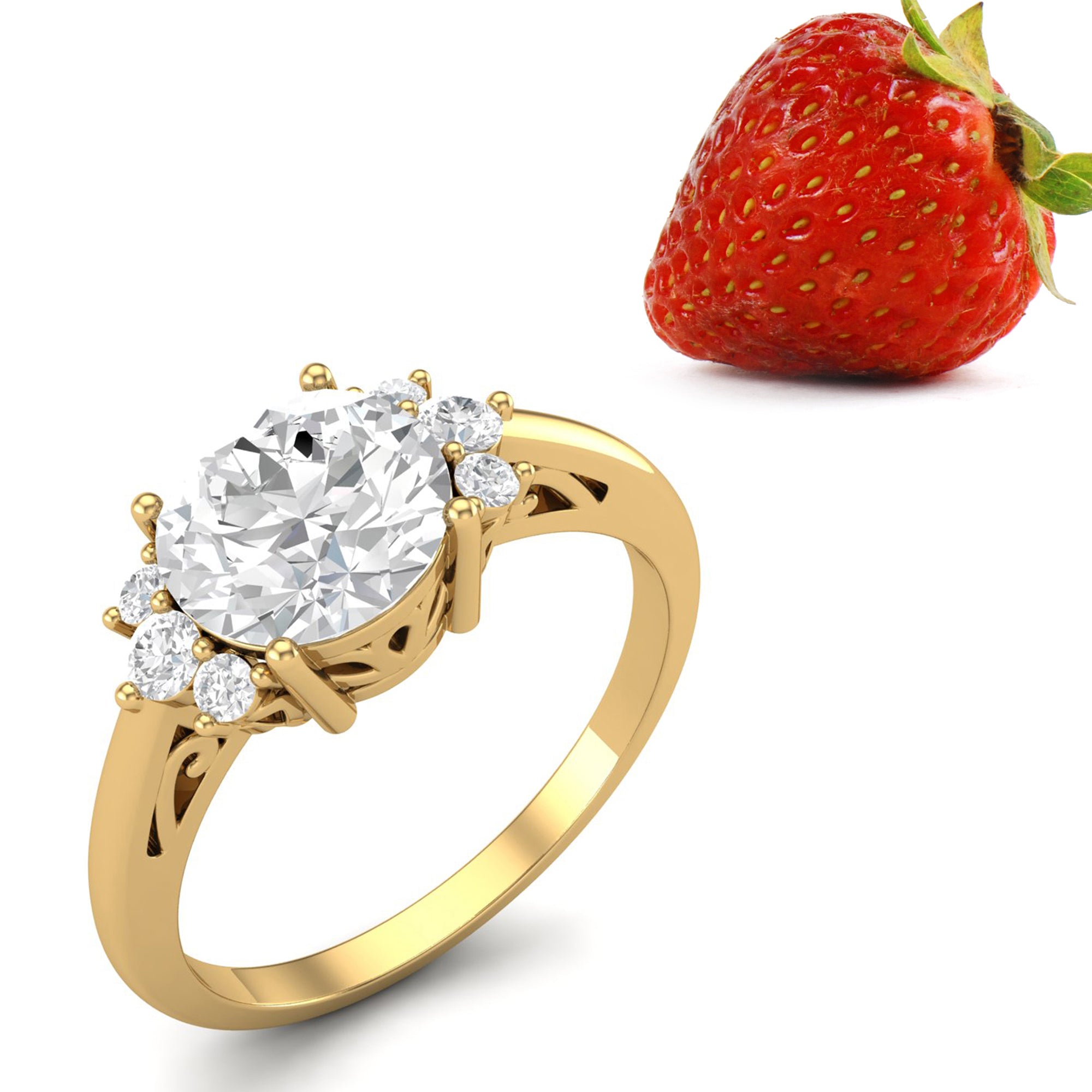 Moissanite Ring