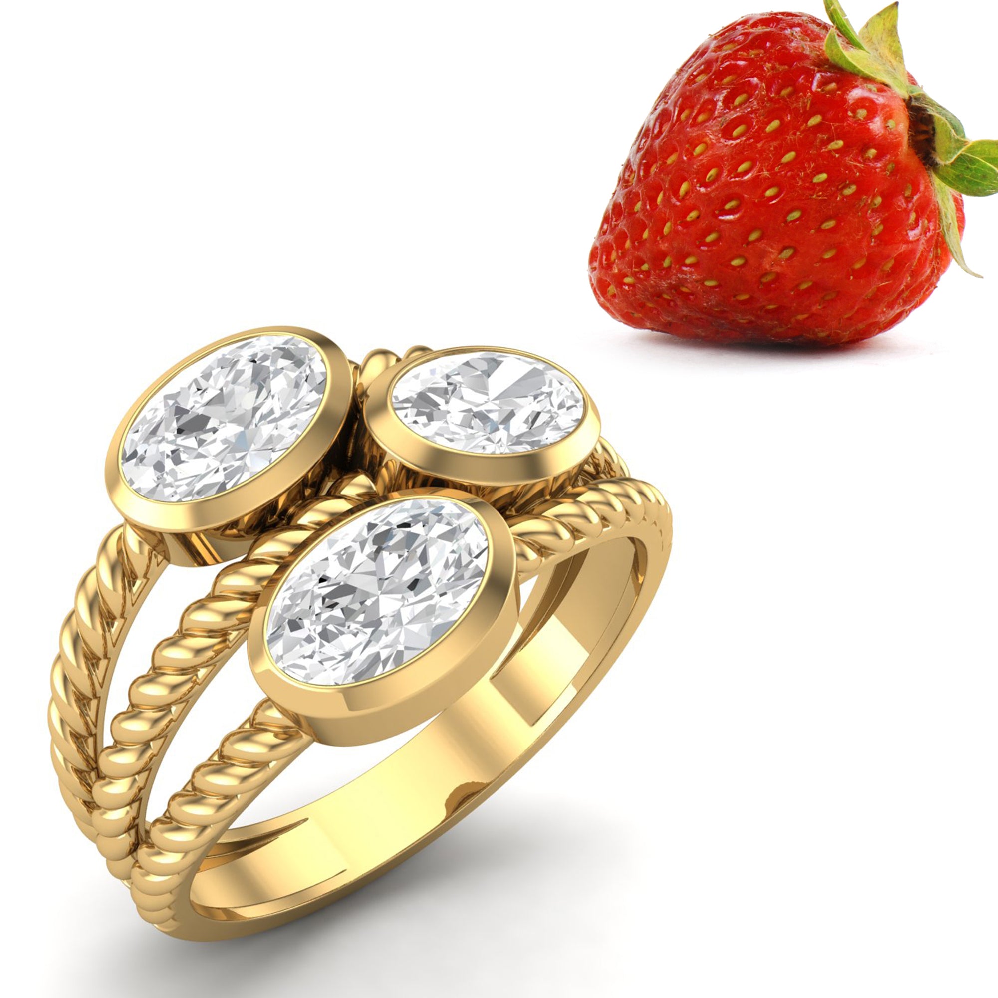 Moissanite Ring