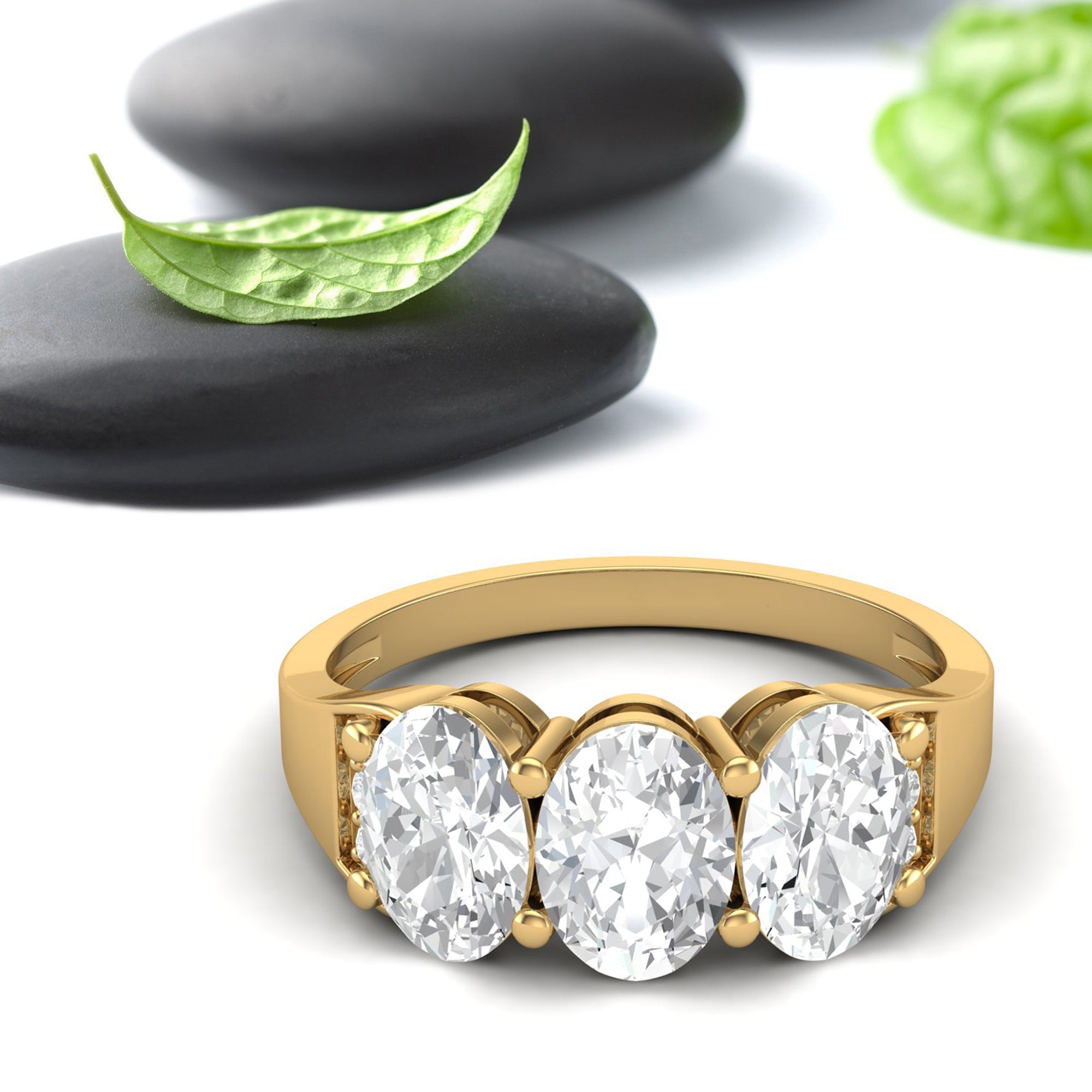 Moissanite Ring