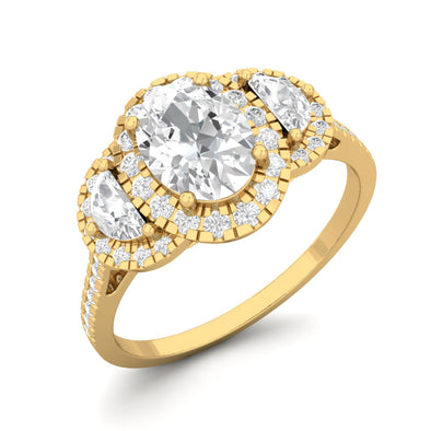 Moissanite Ring