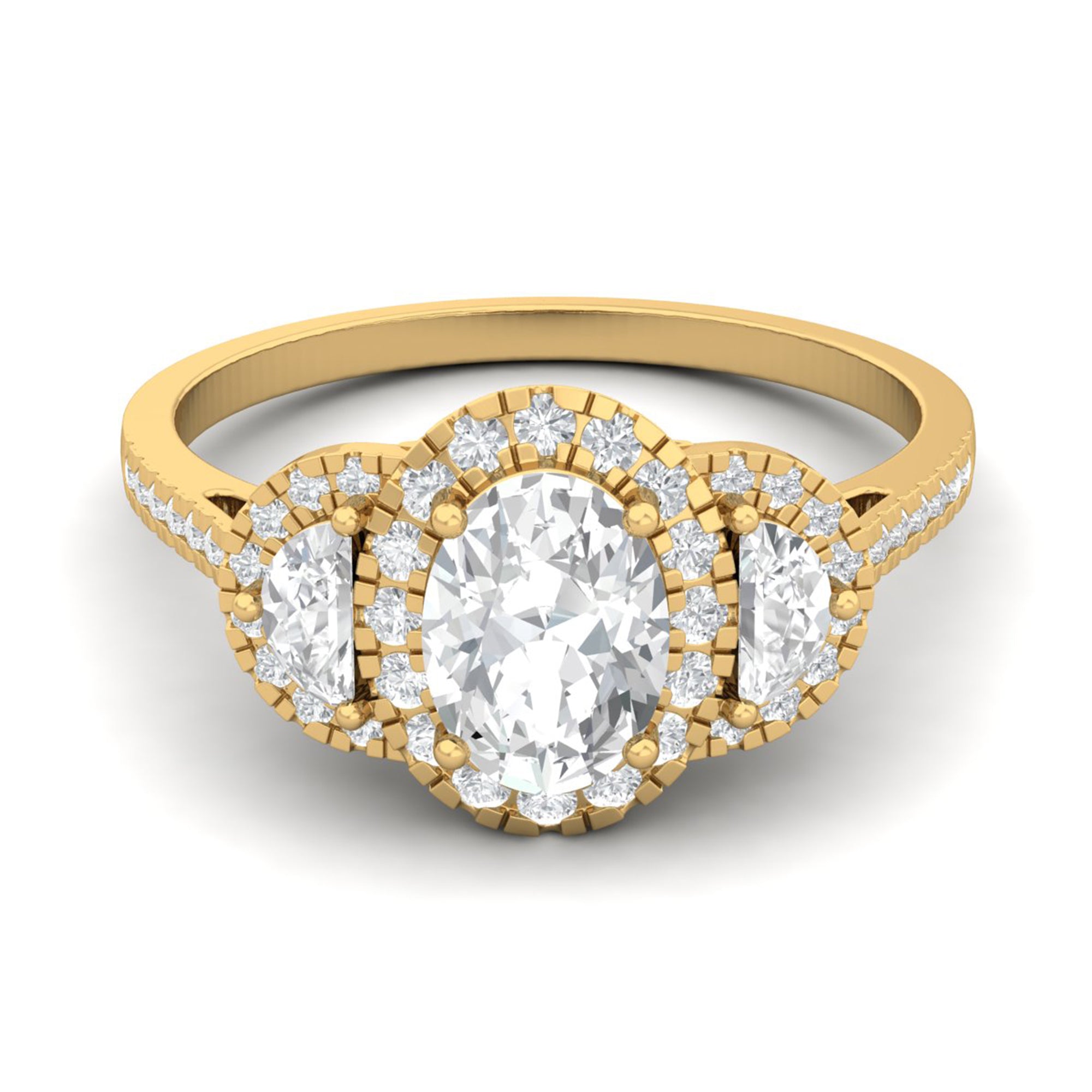 Moissanite Ring
