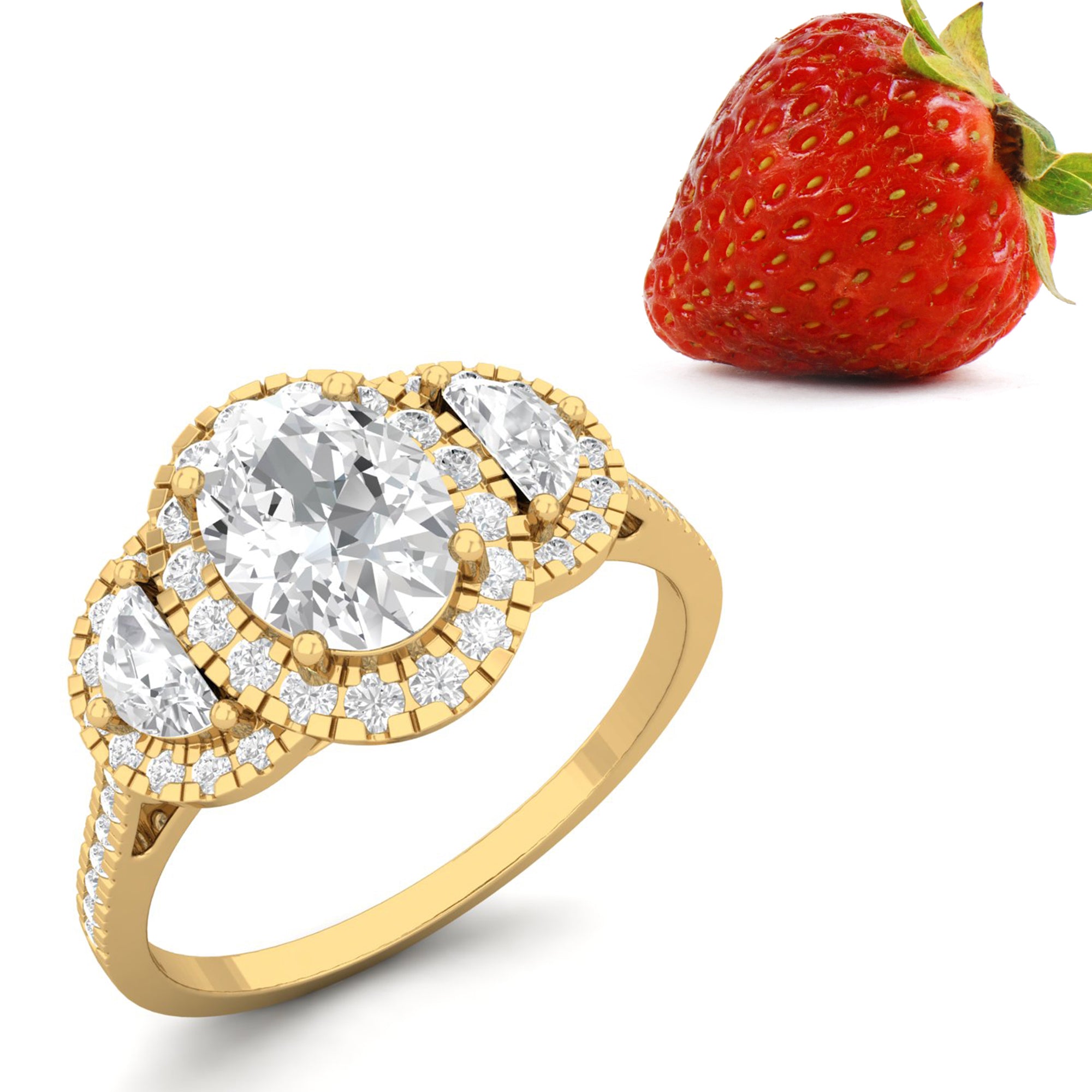 Moissanite Ring