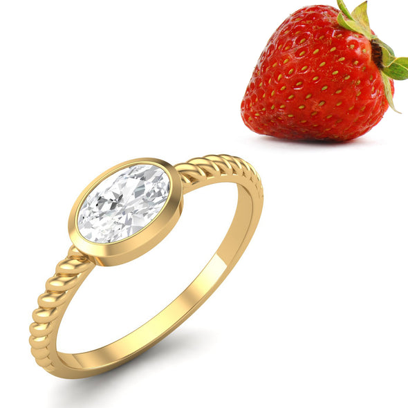 Moissanite Ring