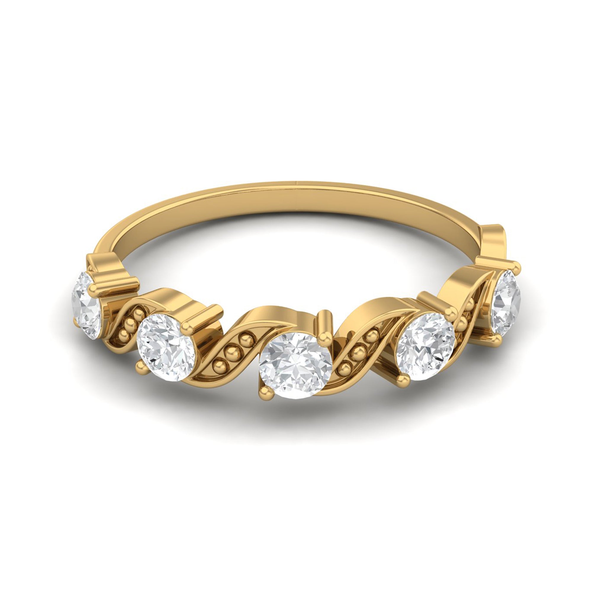 Moissanite Ring