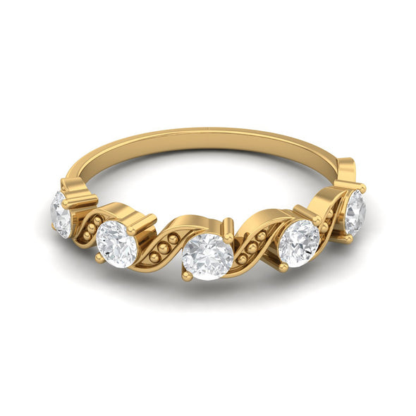 Moissanite Ring