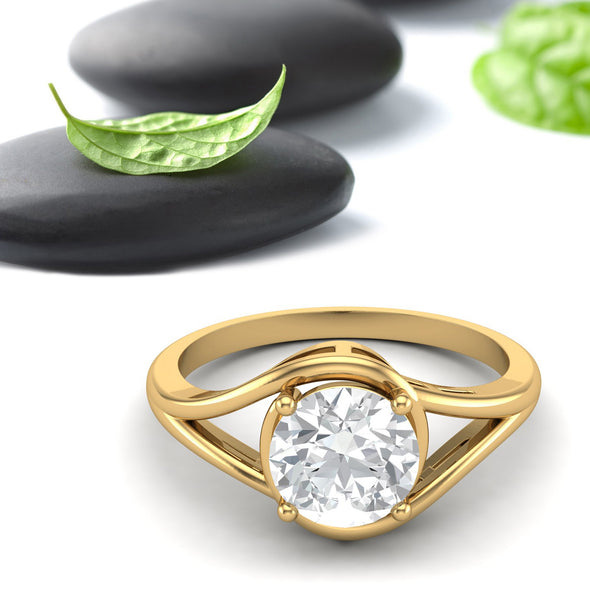 Moissanite Ring
