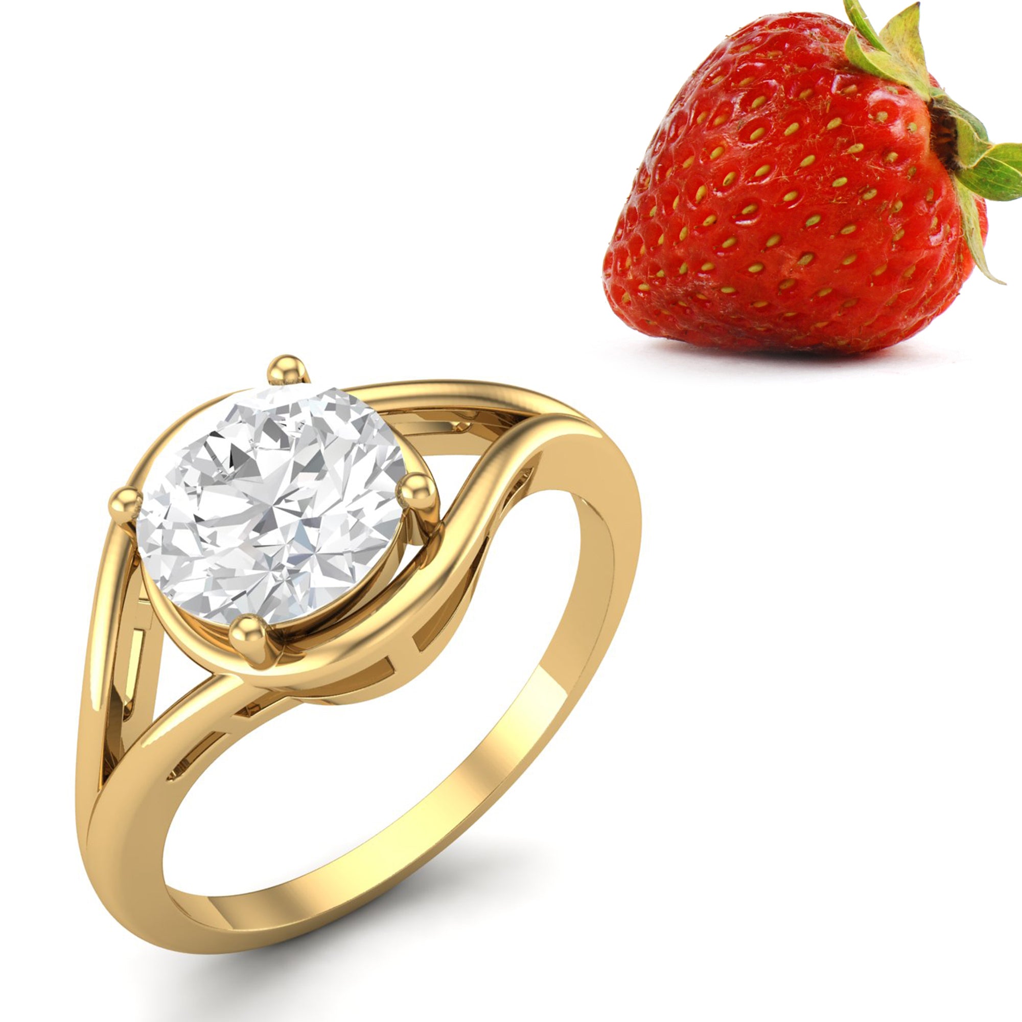 Moissanite Ring