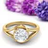Moissanite Ring