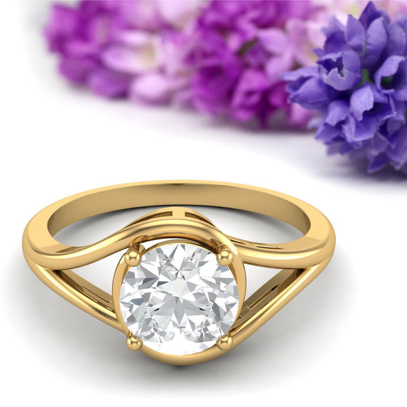 Moissanite Ring