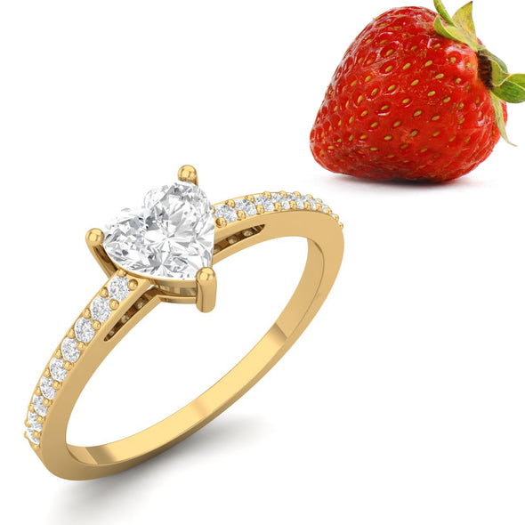 Moissanite Ring
