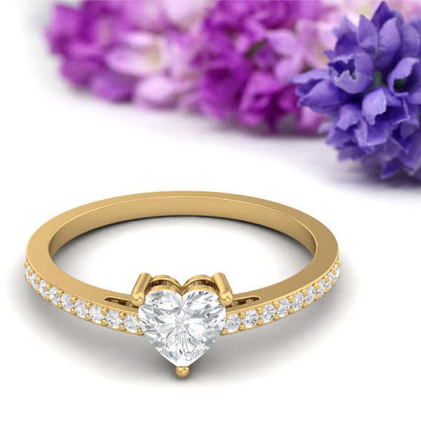 Moissanite Ring