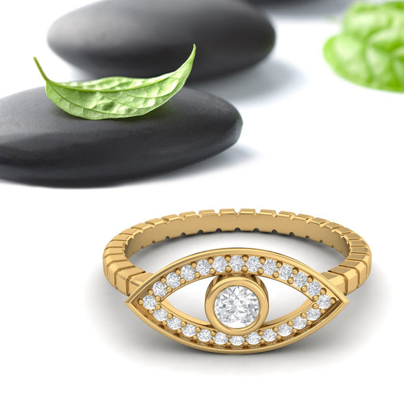 Moissanite Ring