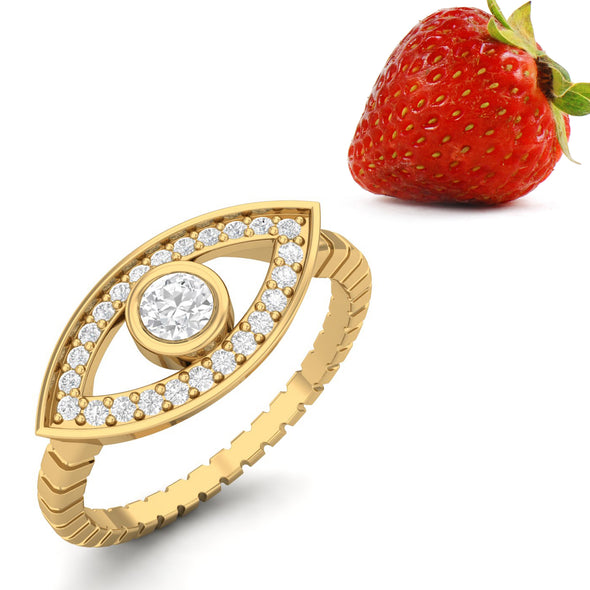 Moissanite Ring