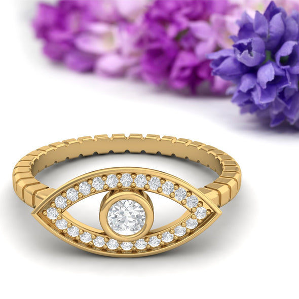 Moissanite Ring