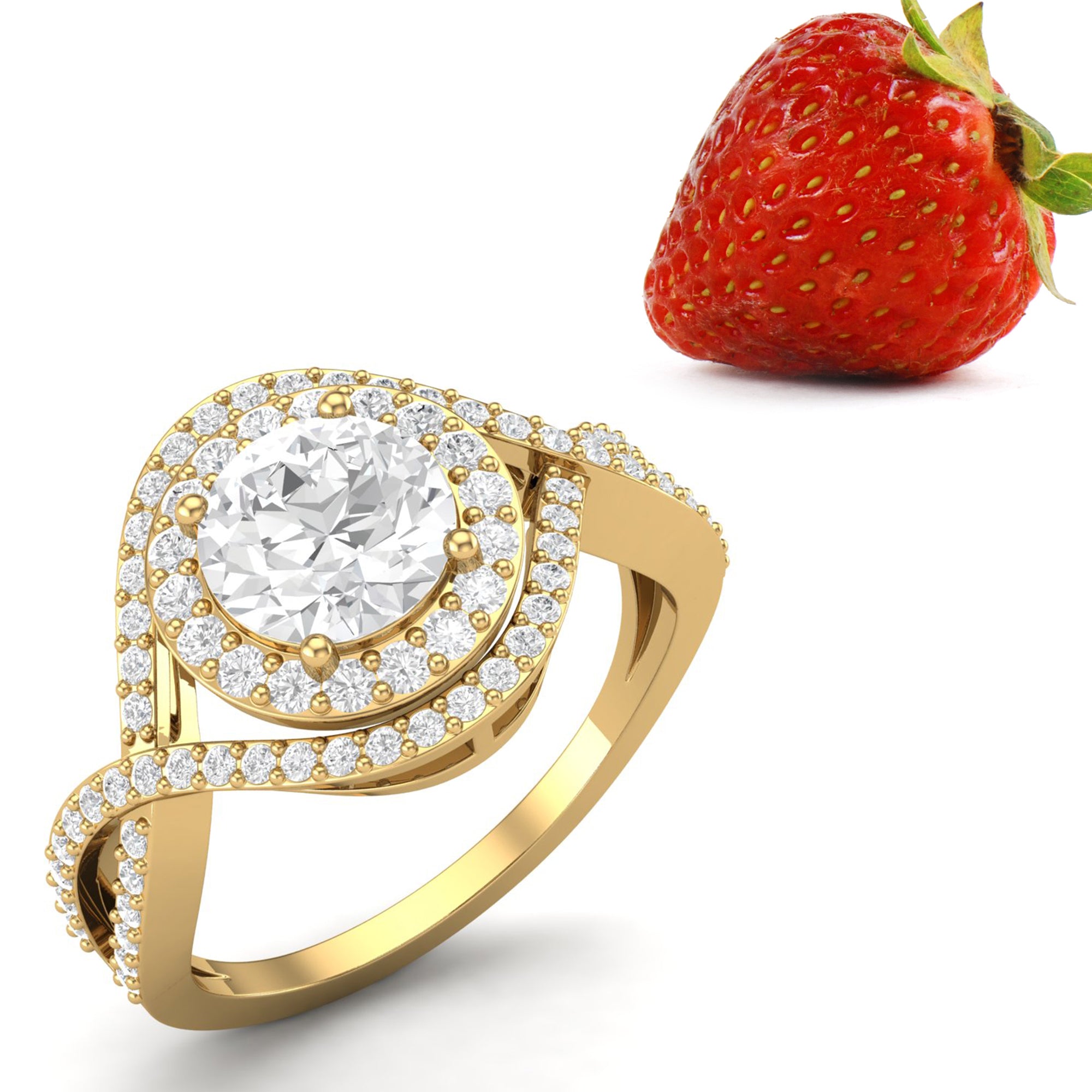Moissanite Ring