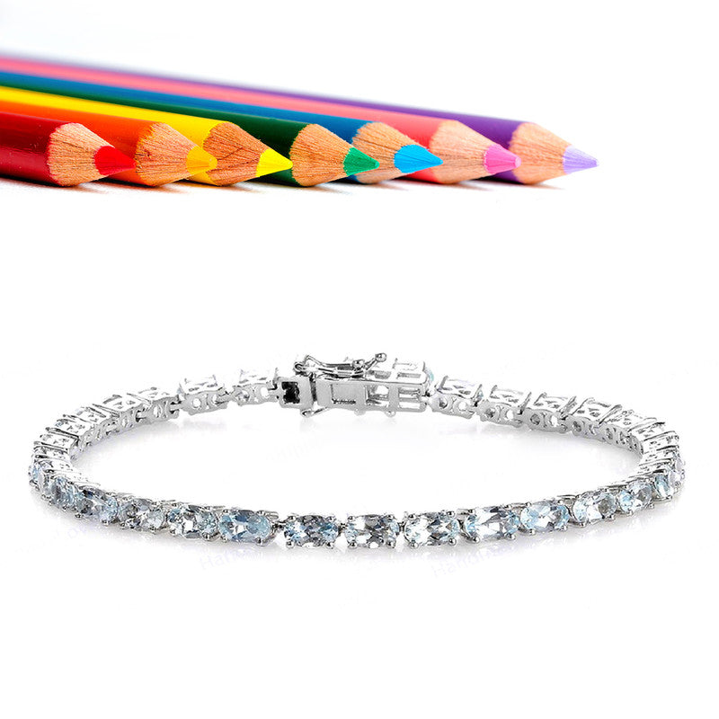 Sky Blue Topaz Bracelet