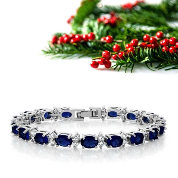 Blue Sapphire Bracelet