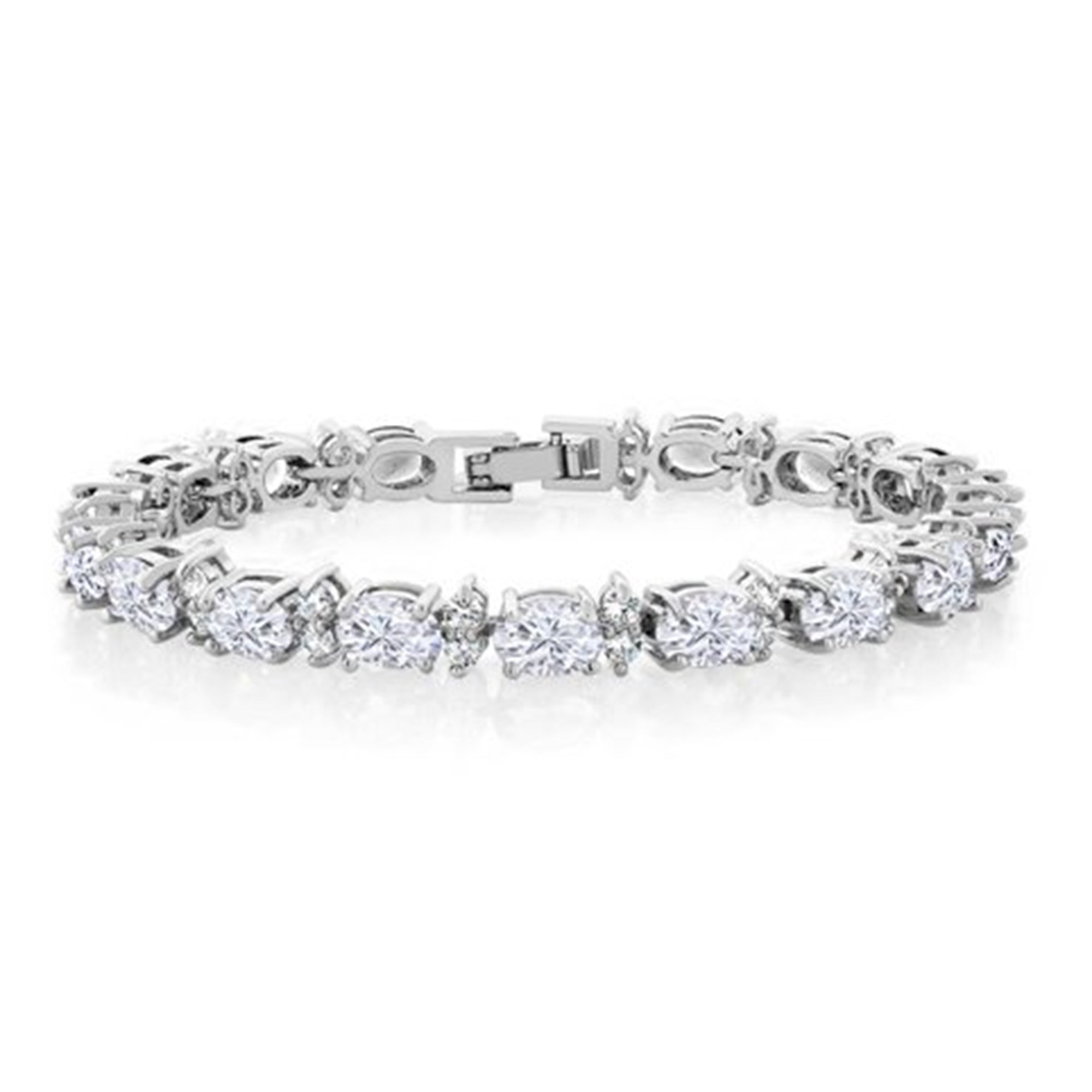 White Cz Bracelet