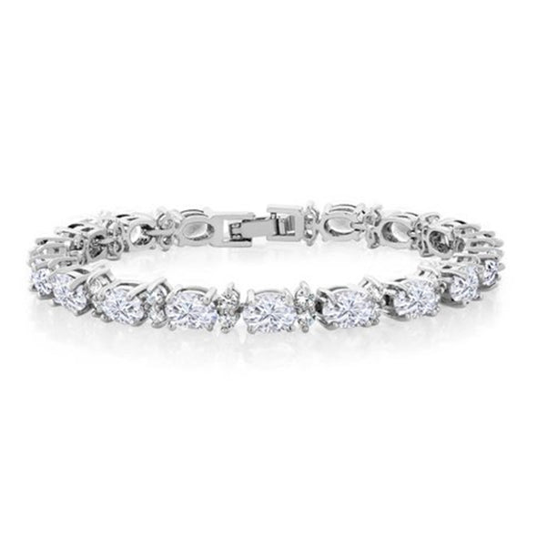 White Cz Bracelet