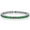 Green Cz Bracelet