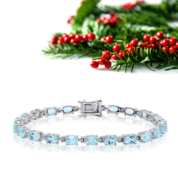 Blue Topaz Bracelet