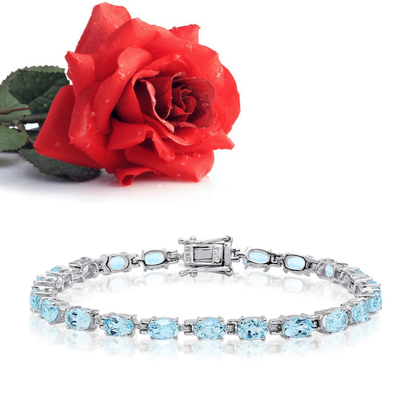 Blue Topaz Bracelet