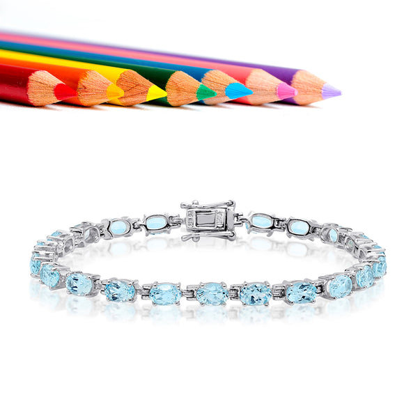 Blue Topaz Bracelet
