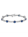Blue Sapphire Bracelet