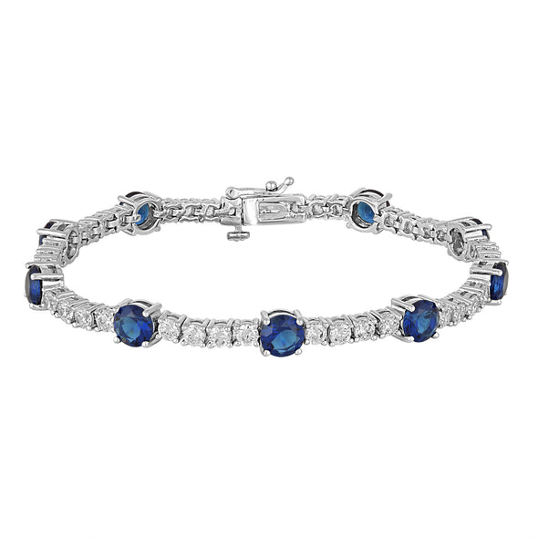 Blue Sapphire Bracelet