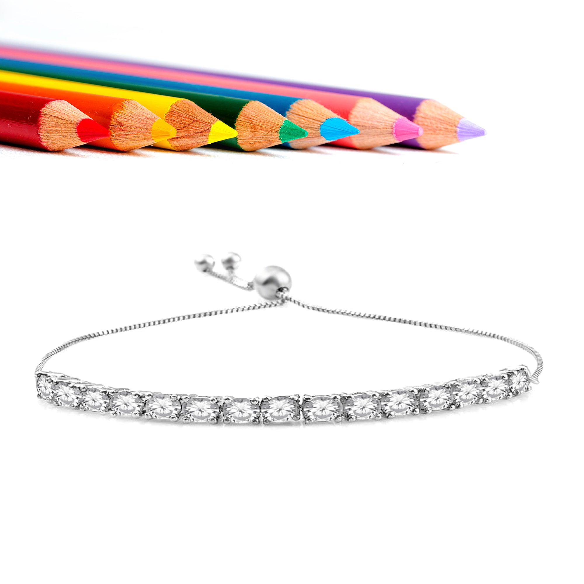 White Zirconia Bracelet