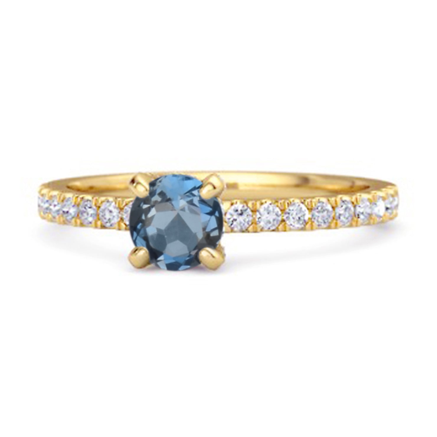 London Blue Topaz Ring