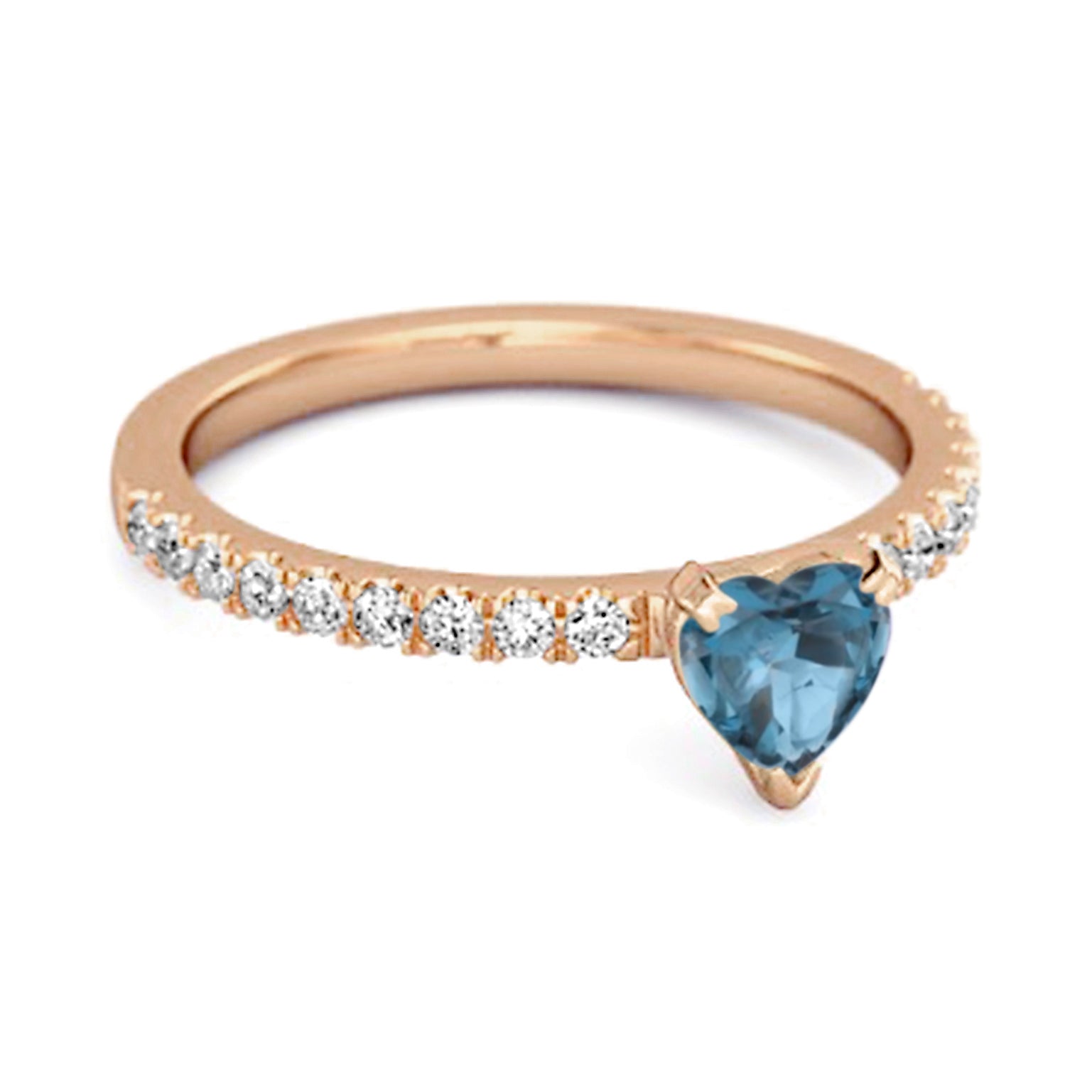 London Blue Topaz Ring