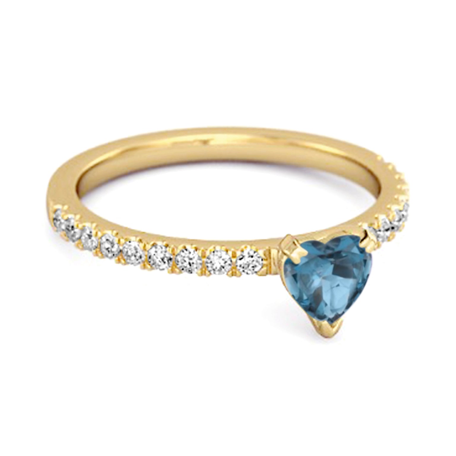 London Blue Topaz Ring