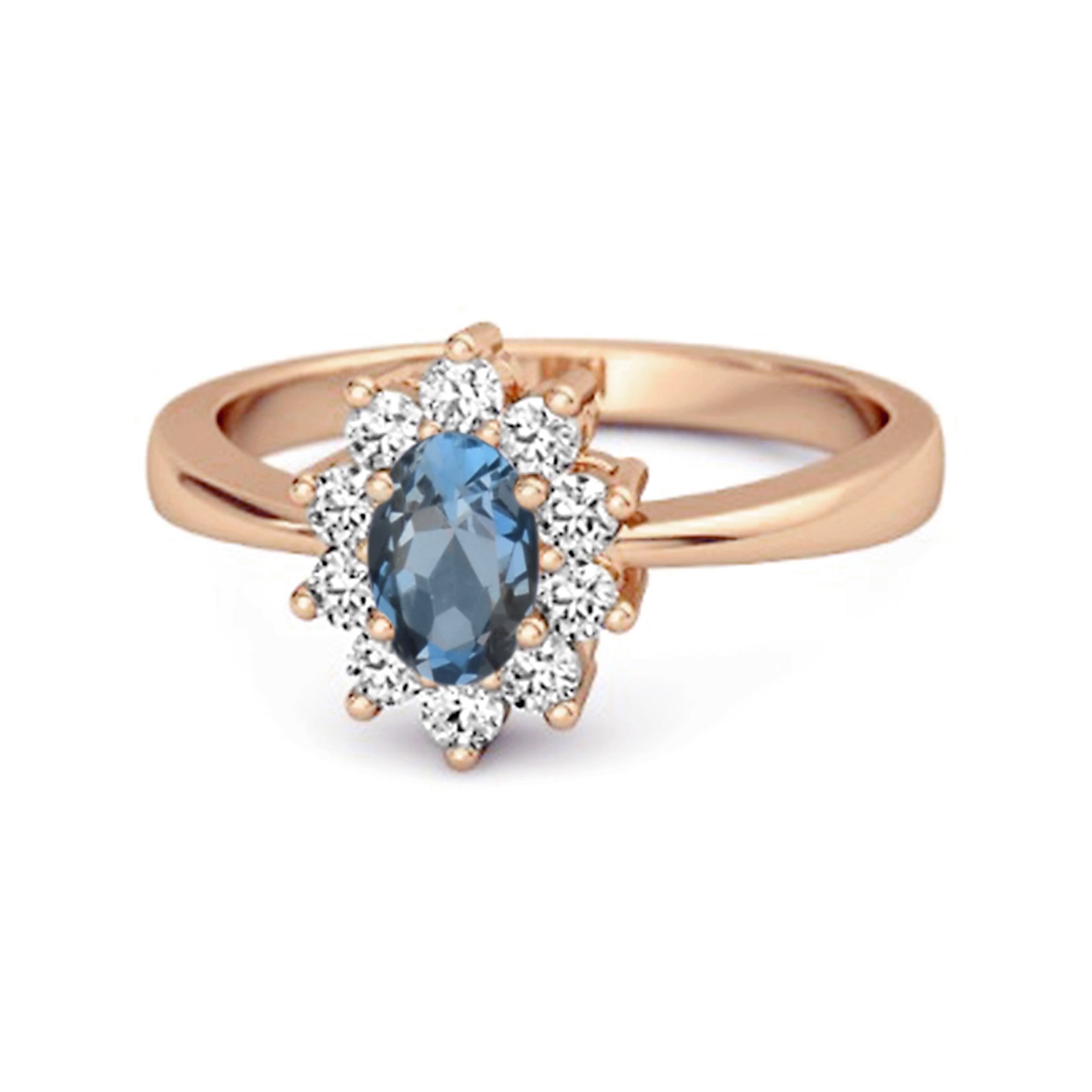 London Blue Topaz Ring