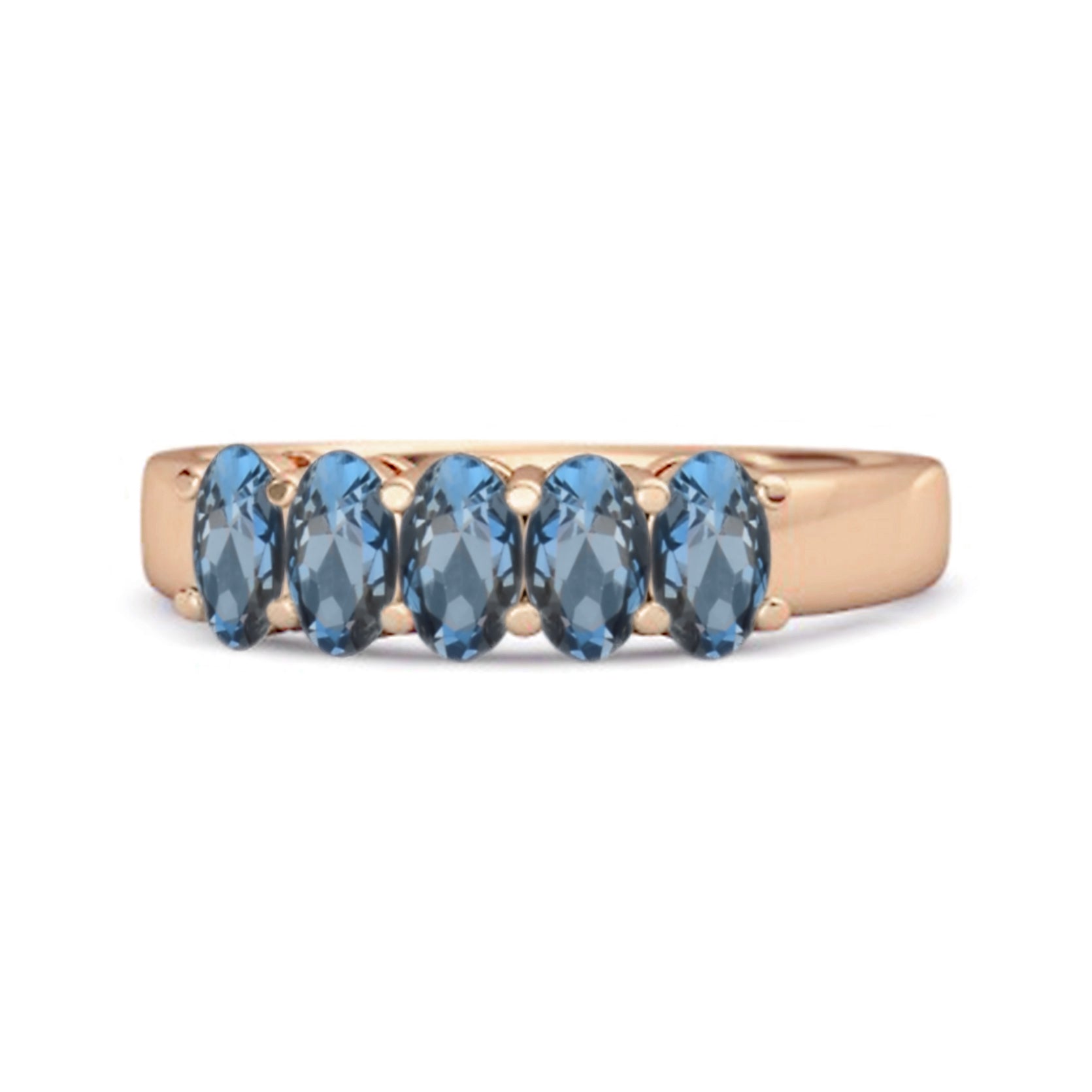 London Blue Topaz Ring