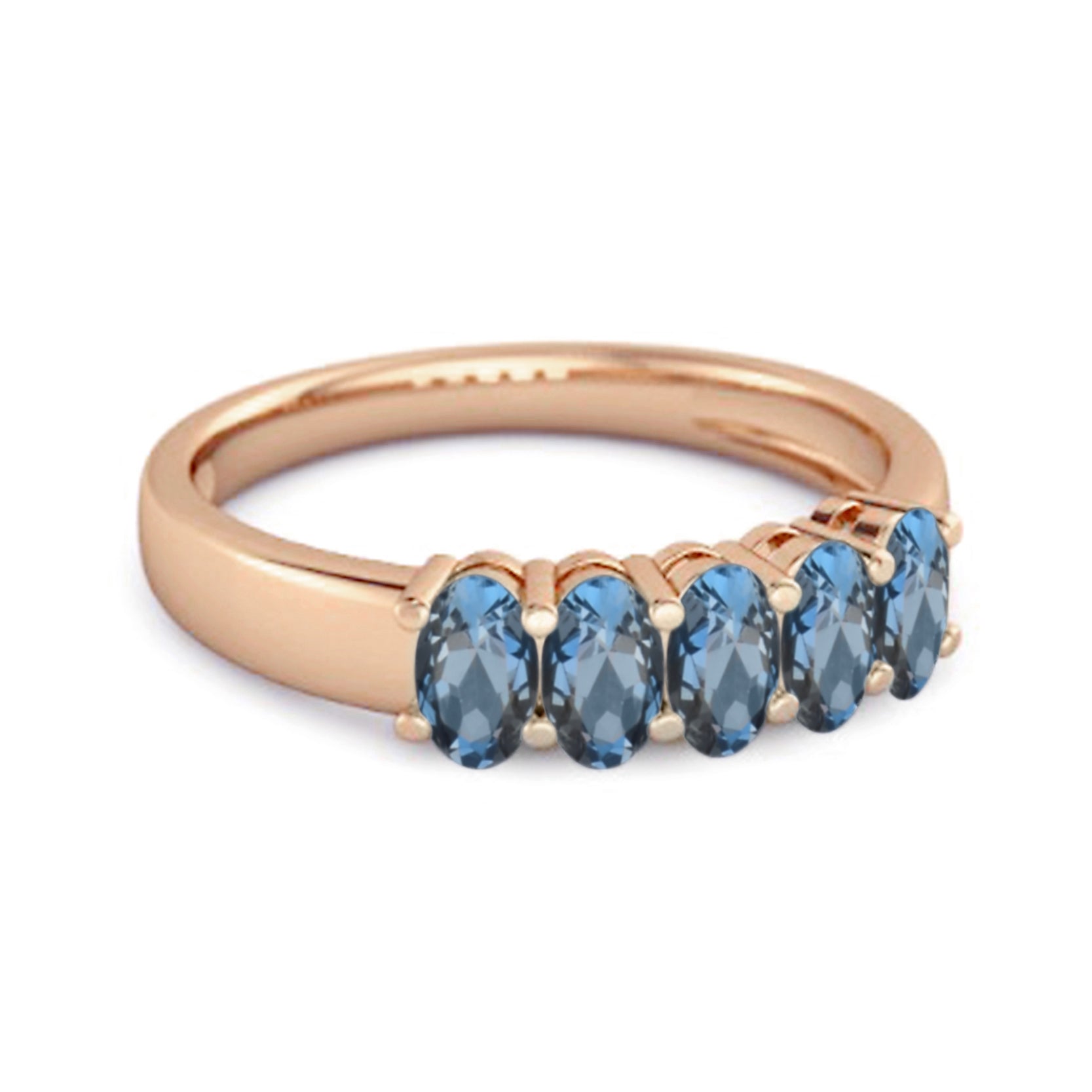 London Blue Topaz Ring