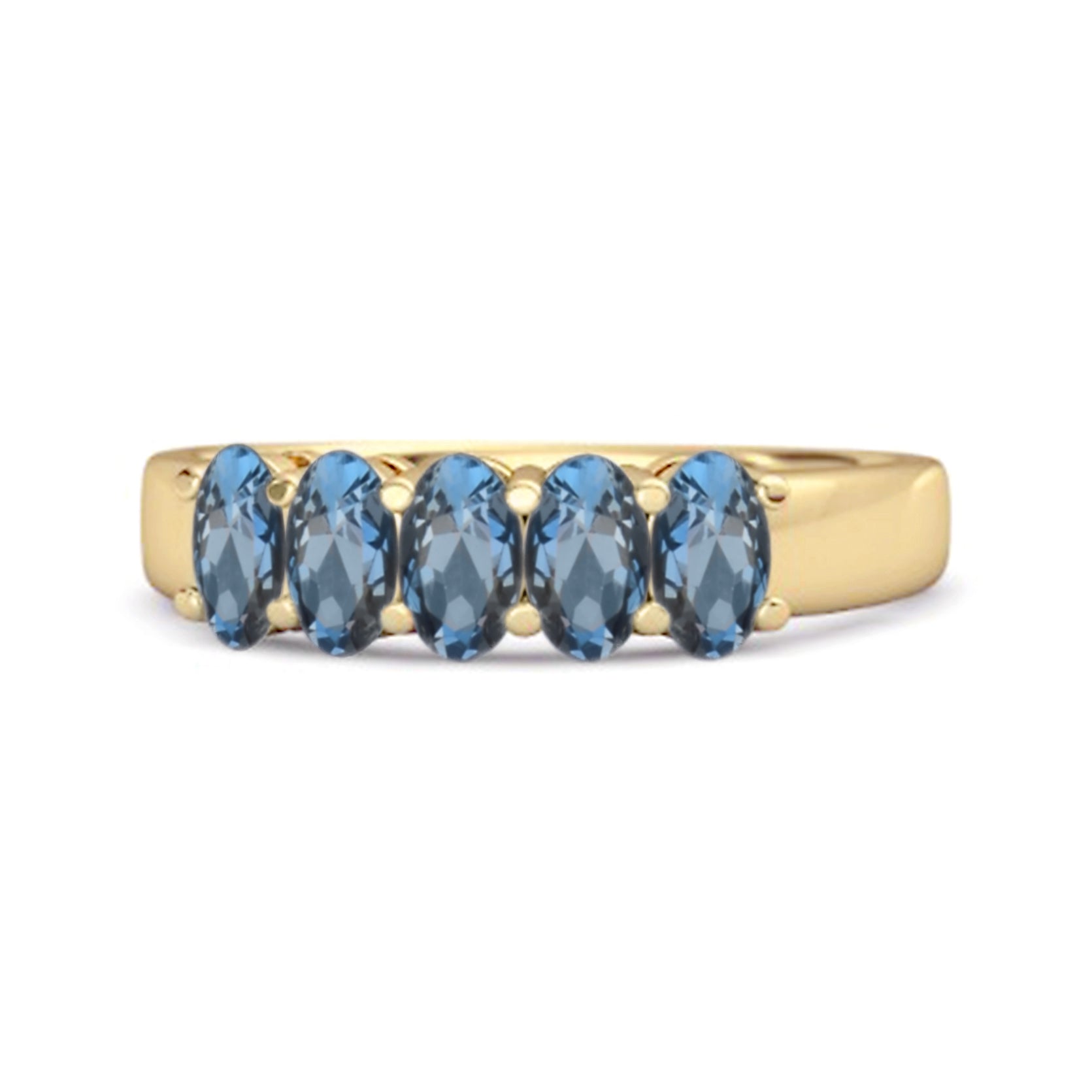 London Blue Topaz Ring