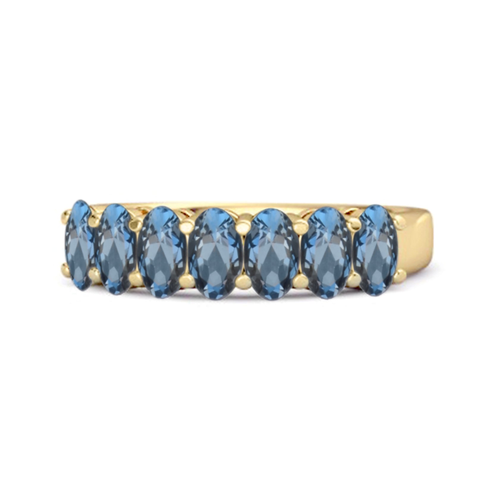 London Blue Topaz Ring