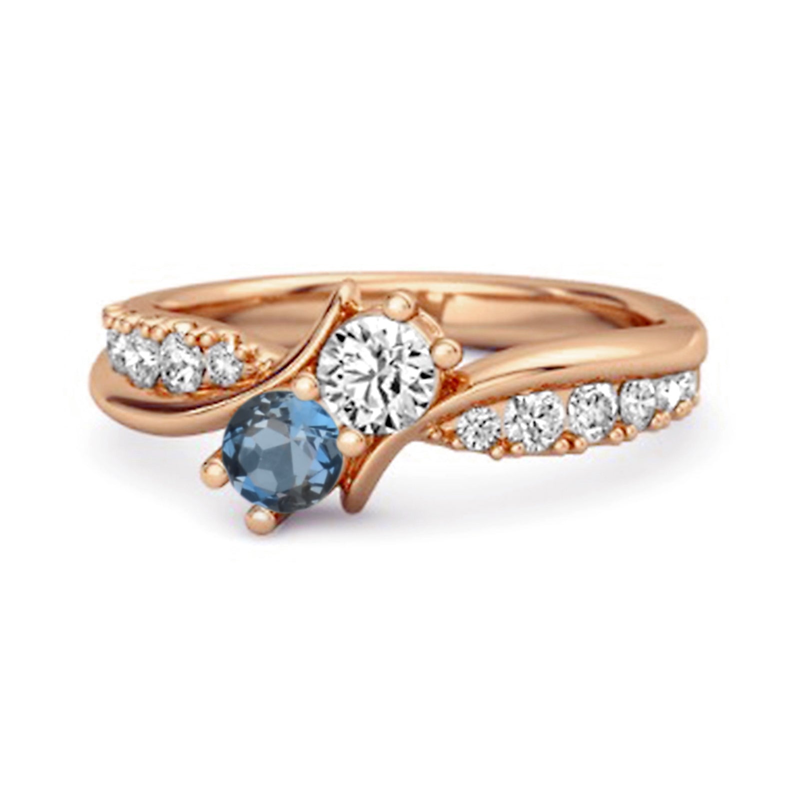 London Blue Topaz Ring
