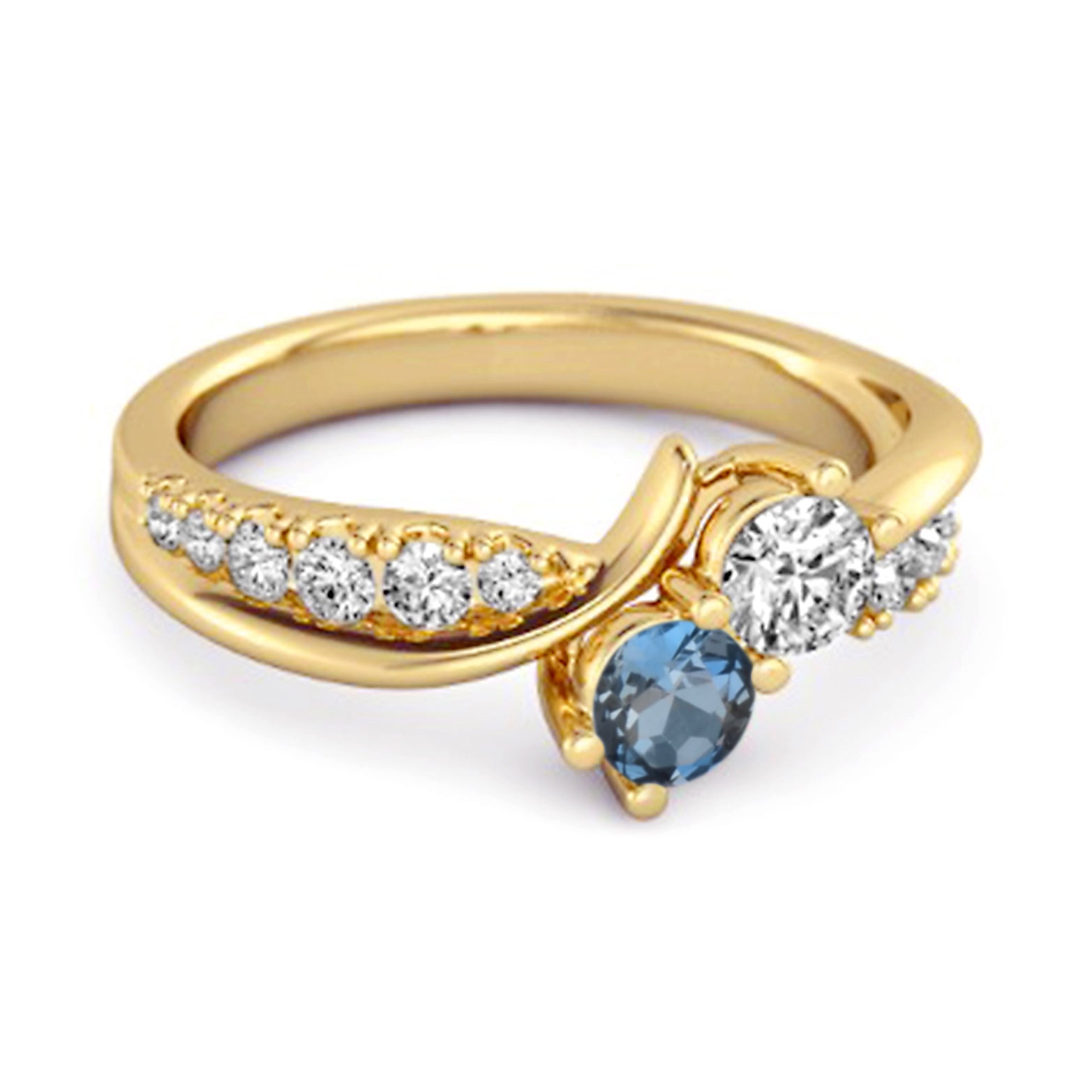 London Blue Topaz Ring