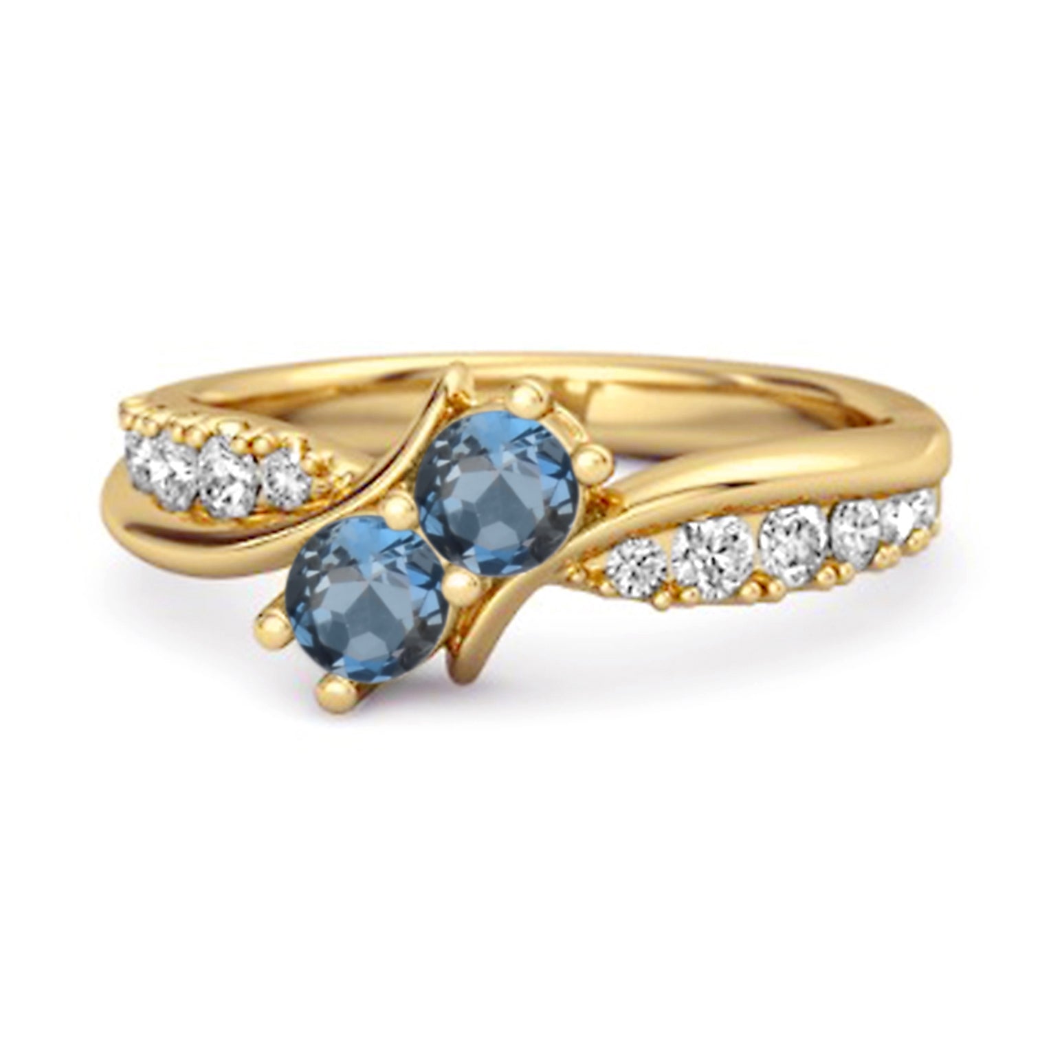 London Blue Topaz Ring
