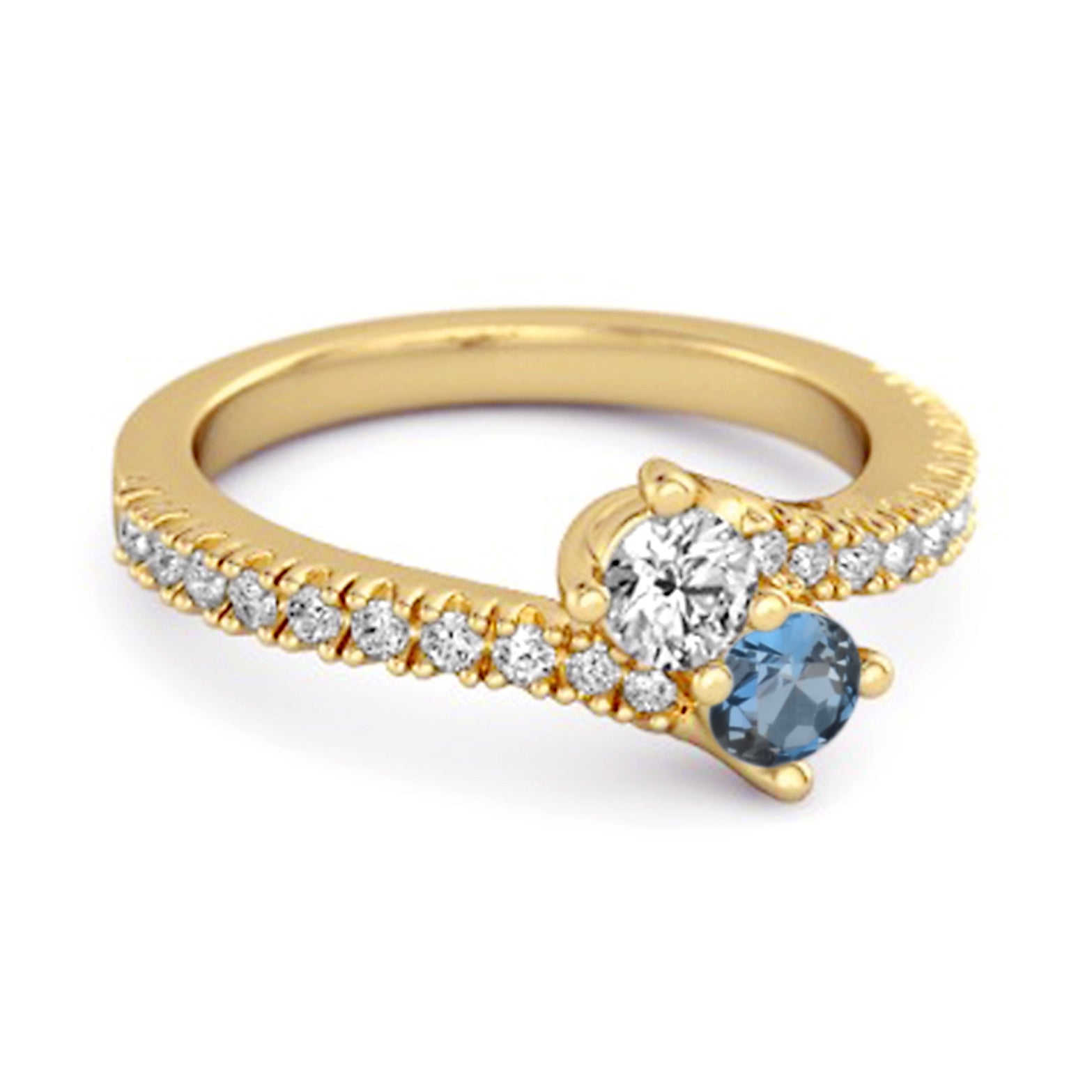 London Blue Topaz Ring