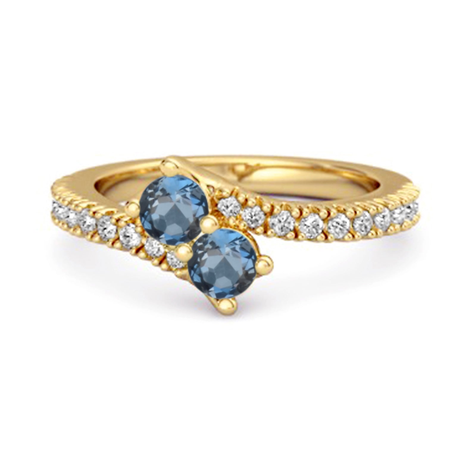 London Blue Topaz Ring