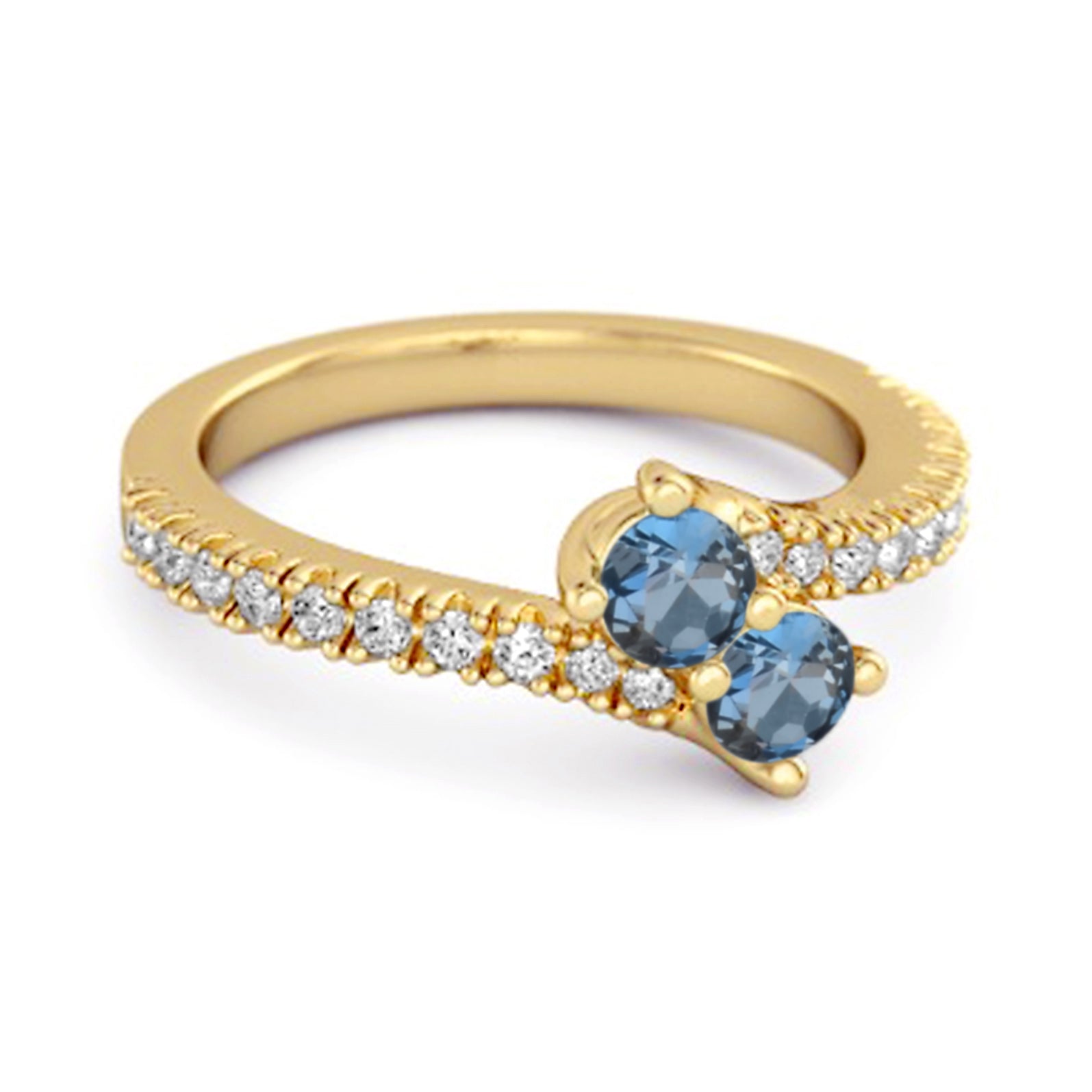 London Blue Topaz Ring