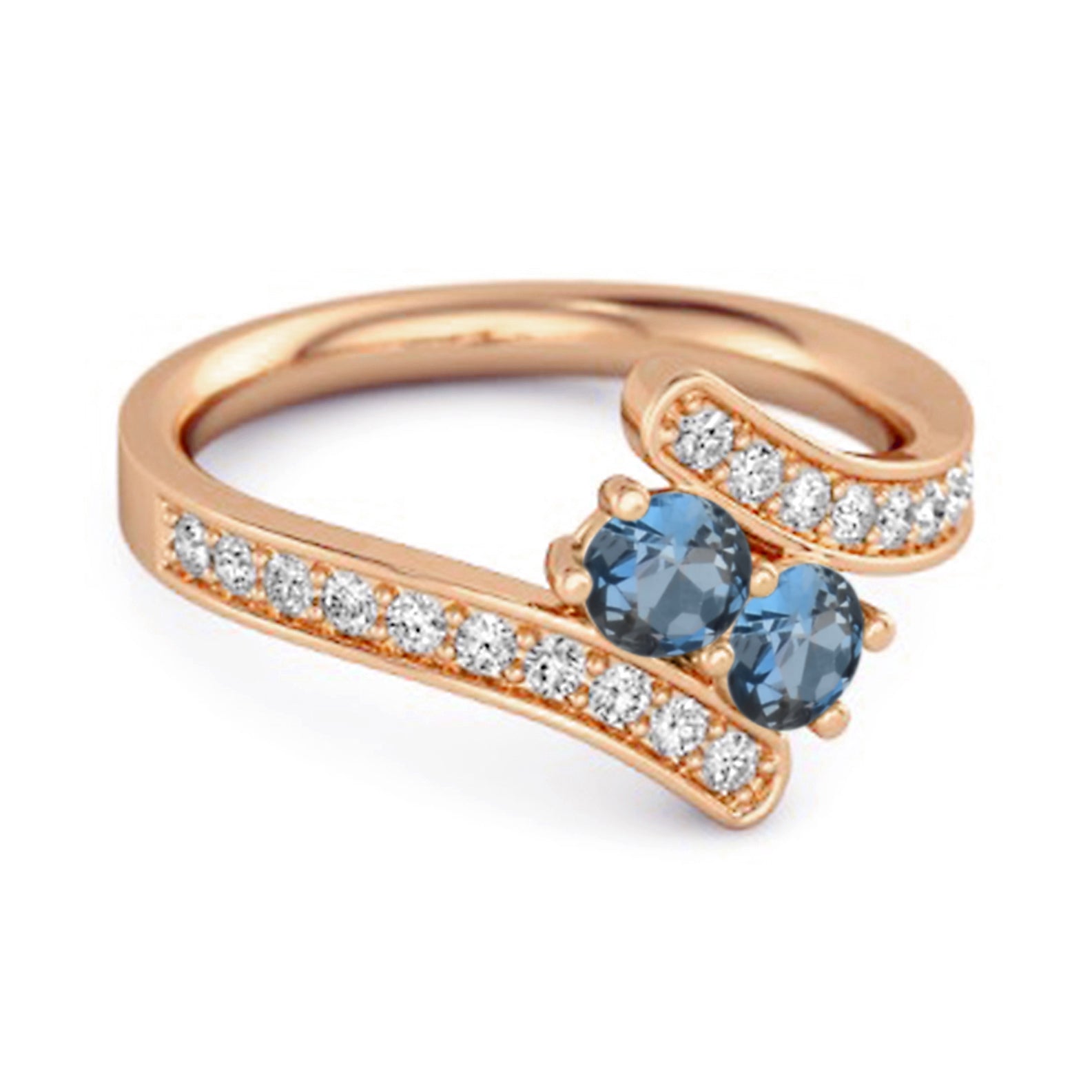 London Blue Topaz Ring