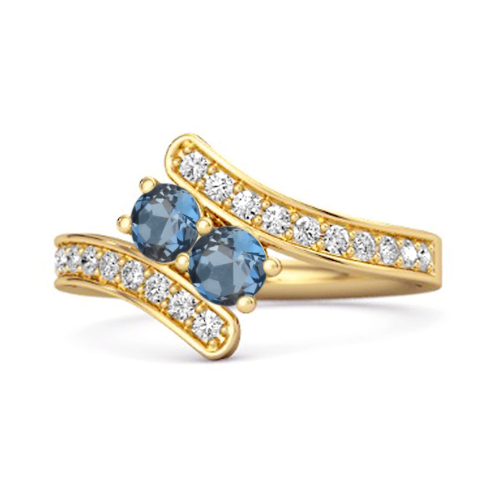London Blue Topaz Ring