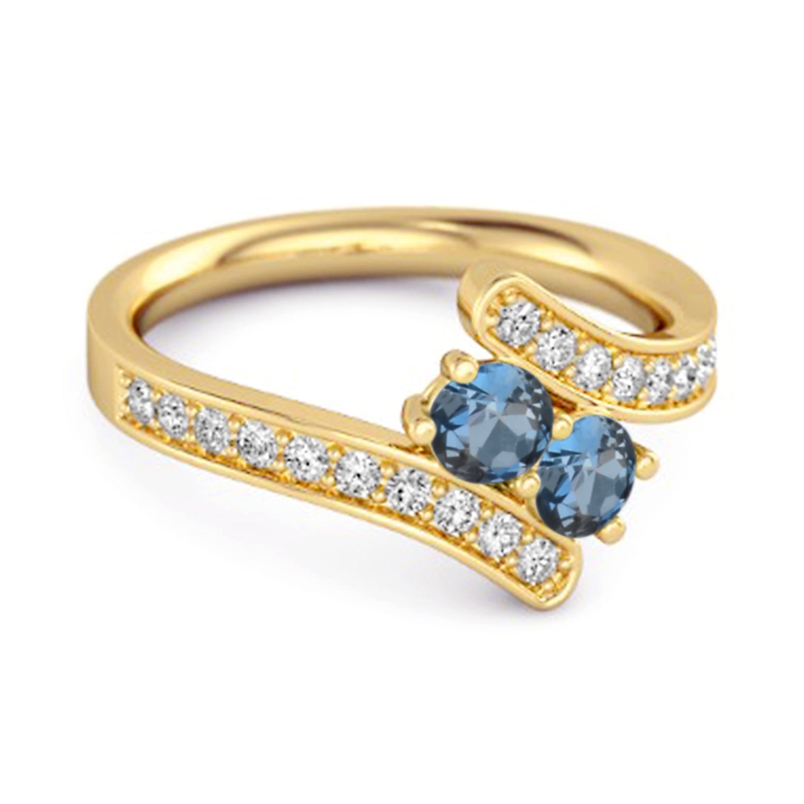 London Blue Topaz Ring