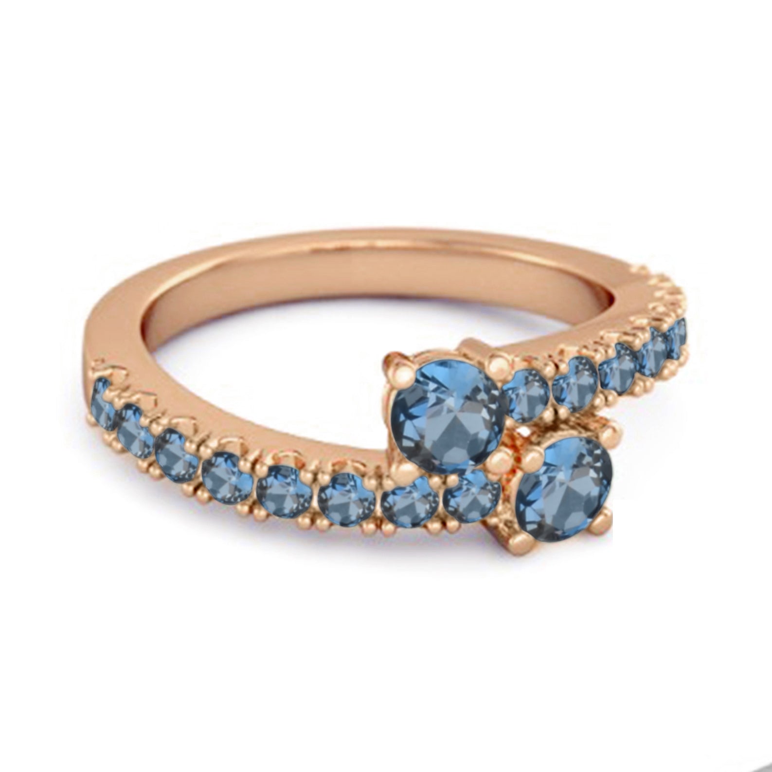 London Blue Topaz Ring