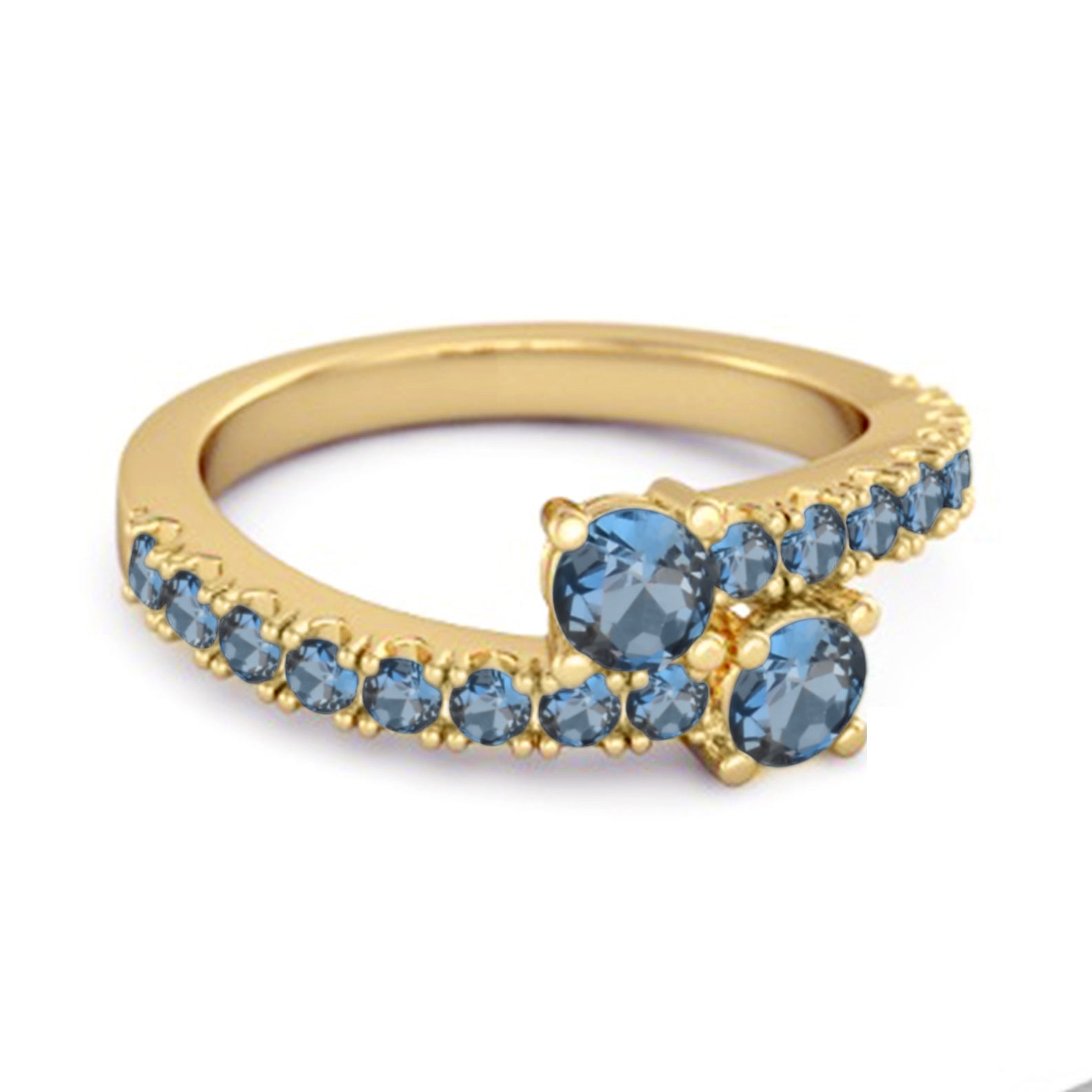 London Blue Topaz Ring