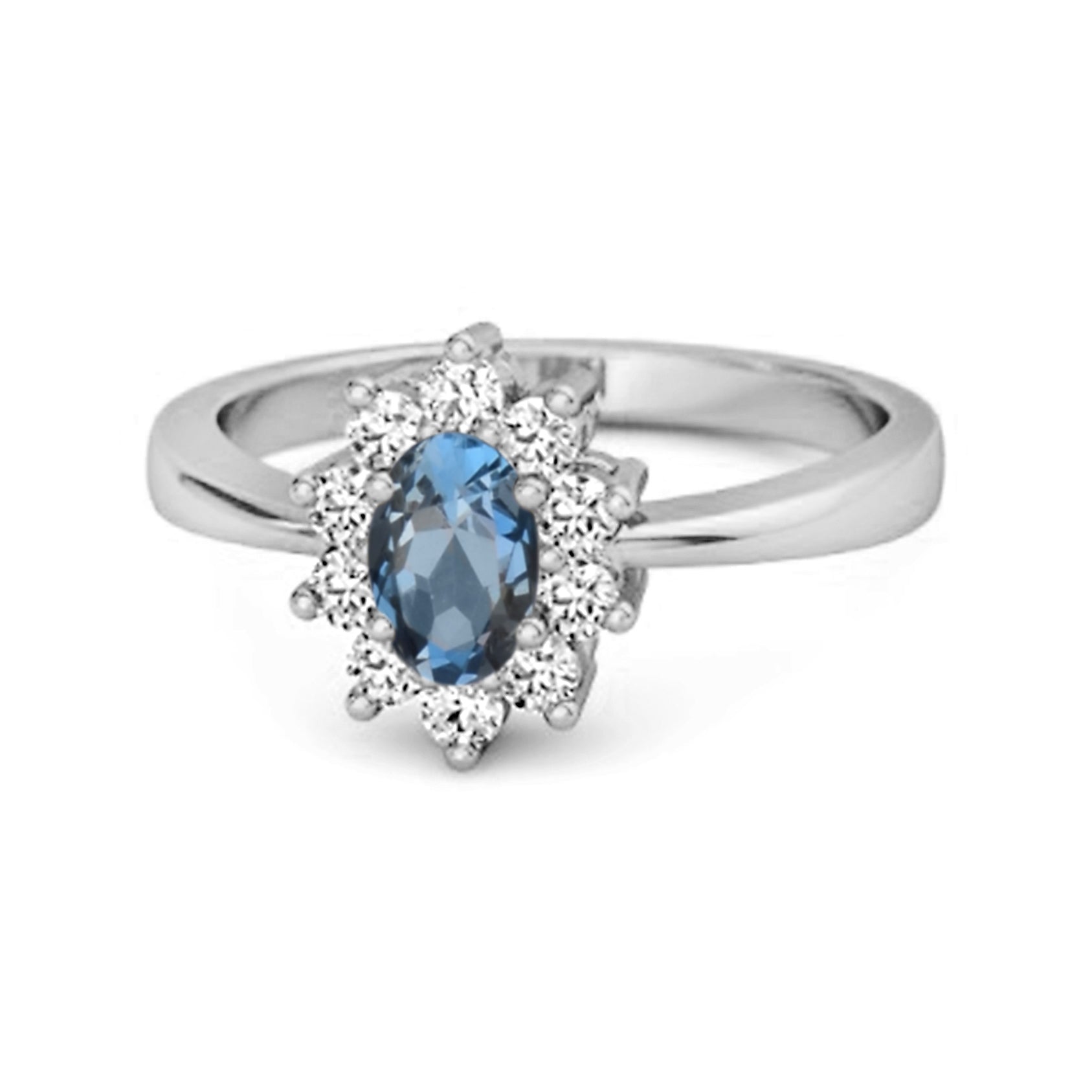 London Blue Topaz Ring